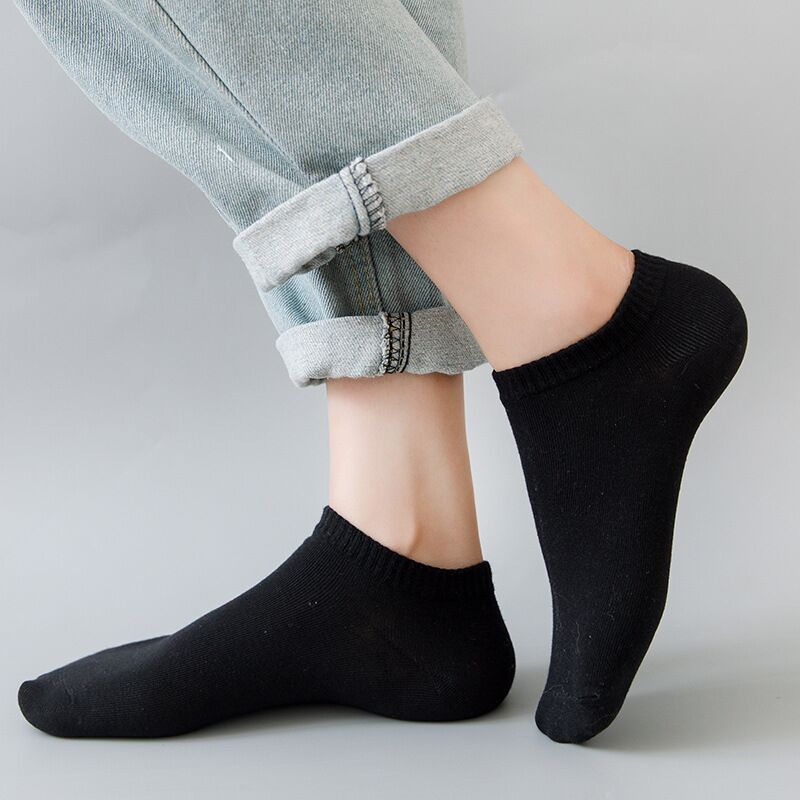10 Pairs Bulk Black & White No - Ankle Sock Low Cut のレビューと価格