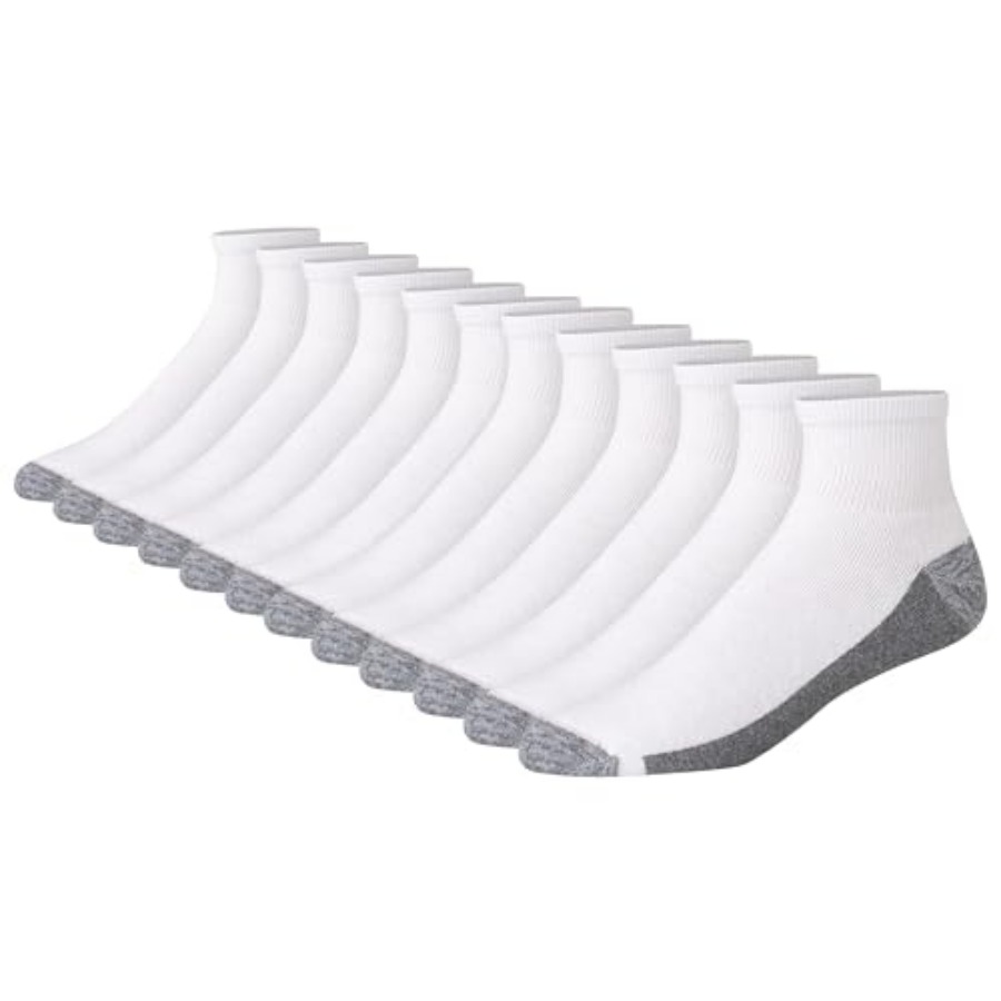 Men's Crew Socks Pack, 8 Pairs - Cotton Crew Sock Pack のレビューと価格