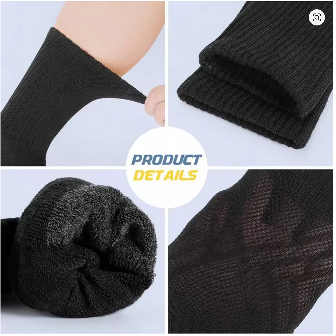 Men's 6 Pairs Pack High Perfor - Cotton Crew Sock Pack のレビューと価格