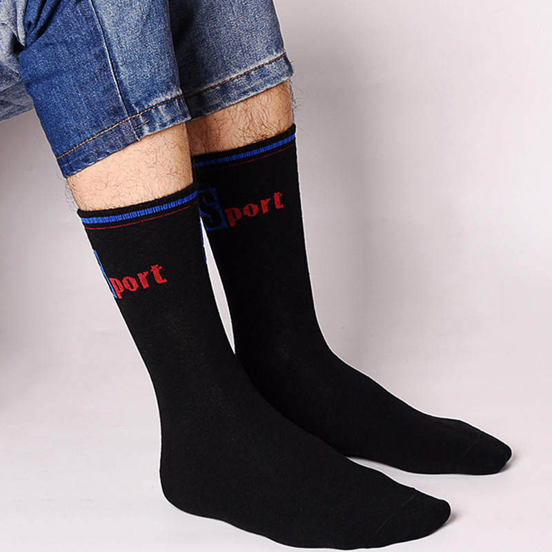 3 Pairs/Pack Big Large Socks E - Cotton Crew Sock Pack のレビューと価格