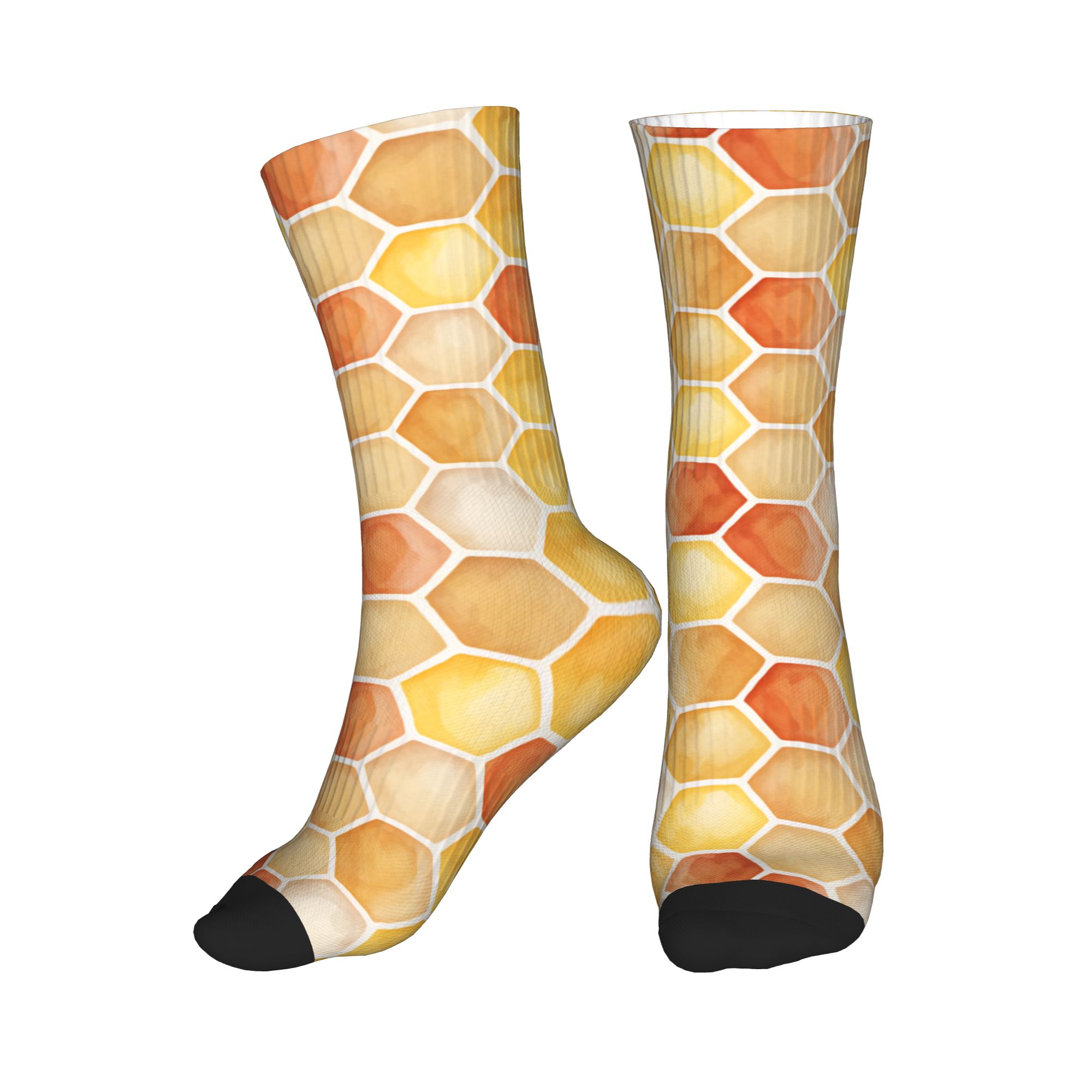 Warm Sunset Watercolor Honeyco - Dress Sock Men のレビューと価格
