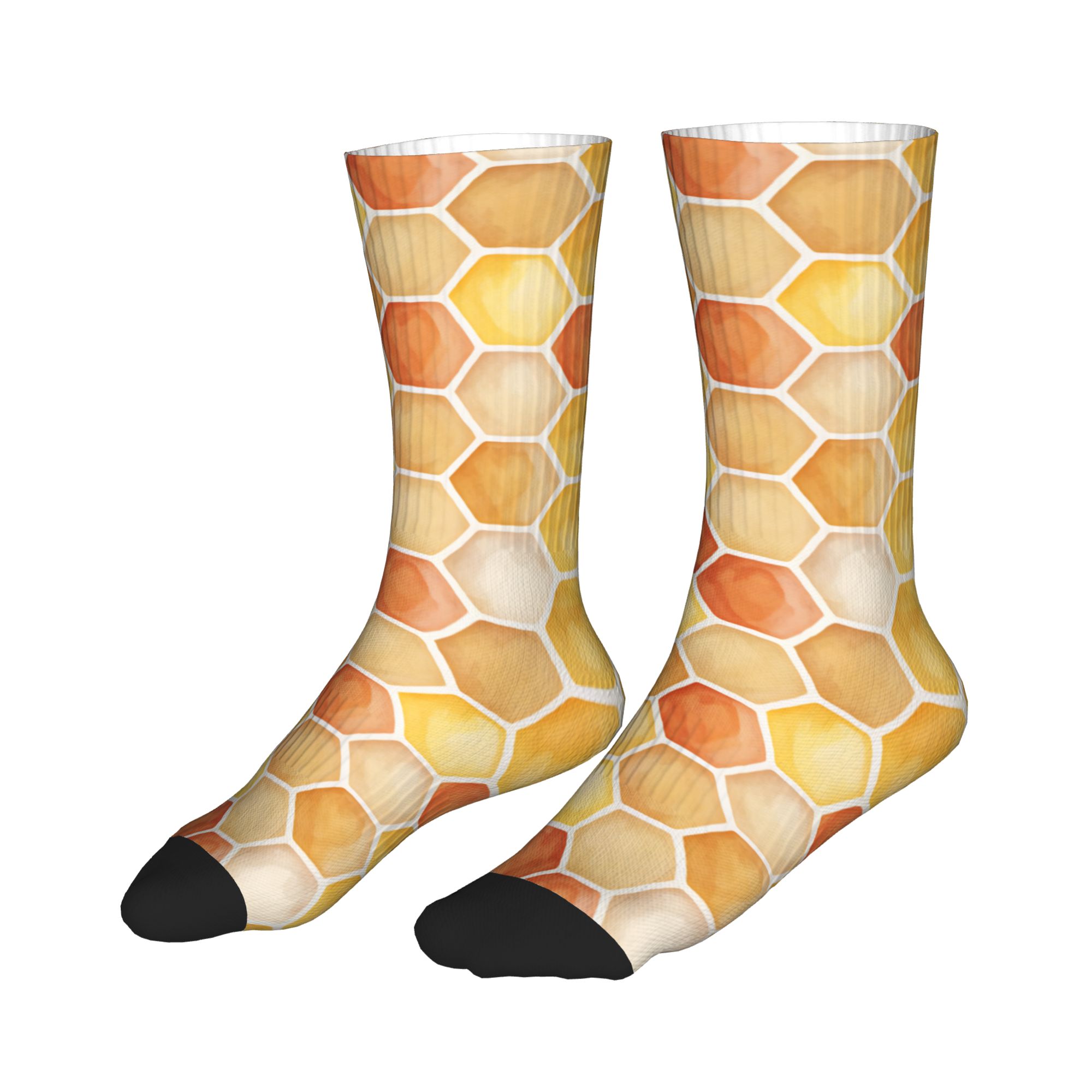 Warm Sunset Watercolor Honeyco - Dress Sock Men のレビューと価格