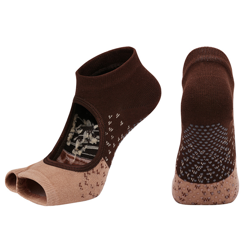 Non-Slip Split-Toe Yoga Socks  - Grip Sock Yoga のレビューと価格