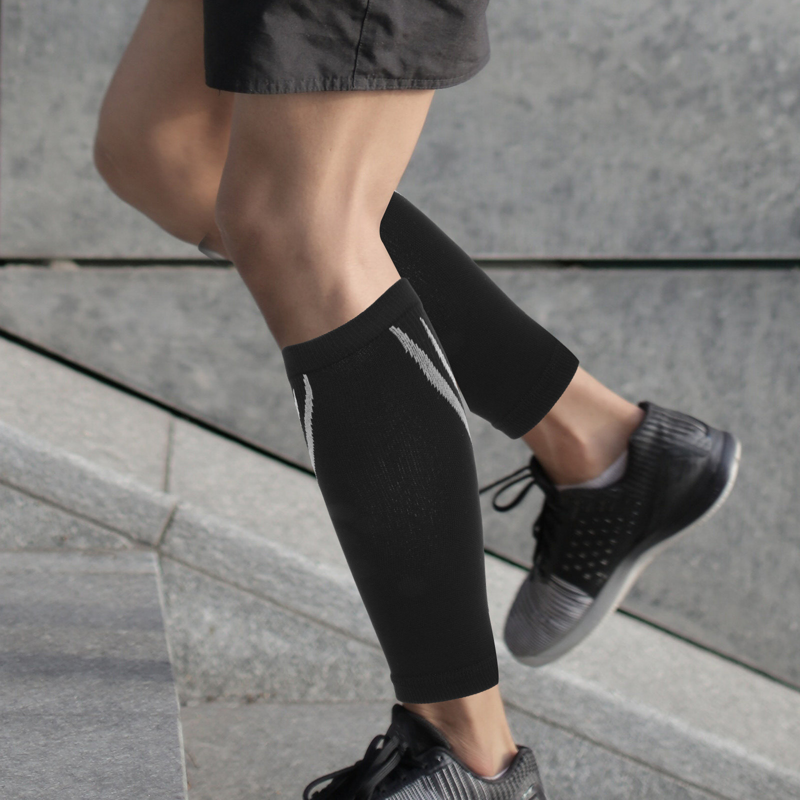 1Pair Calf Compression Sleeves - Compression Sleeve Calf のレビューと価格