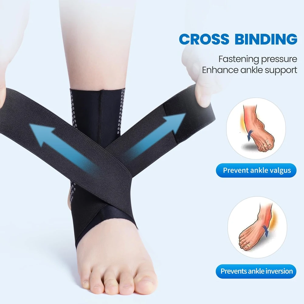 1Pcs Compression Ankle Brace S - Ankle Brace Sock のレビューと価格