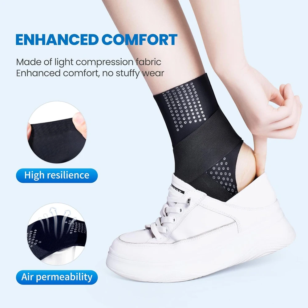 1Pcs Compression Ankle Brace S - Ankle Brace Sock のレビューと価格