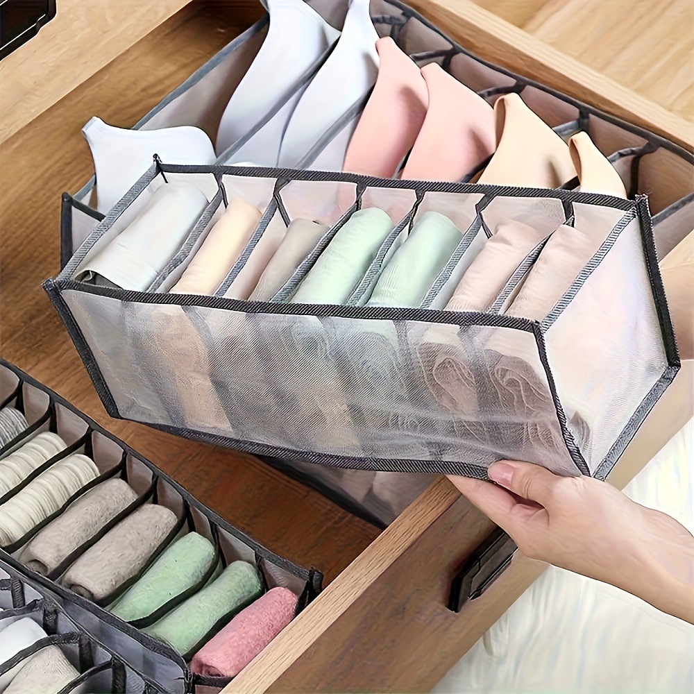 7 Grids Underwear Drawer Organ - Sock Organizer Tray のレビューと価格