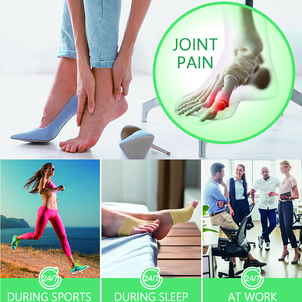 Toe Separator Hallux Valgus Bu - Ankle Brace Sock のレビューと価格
