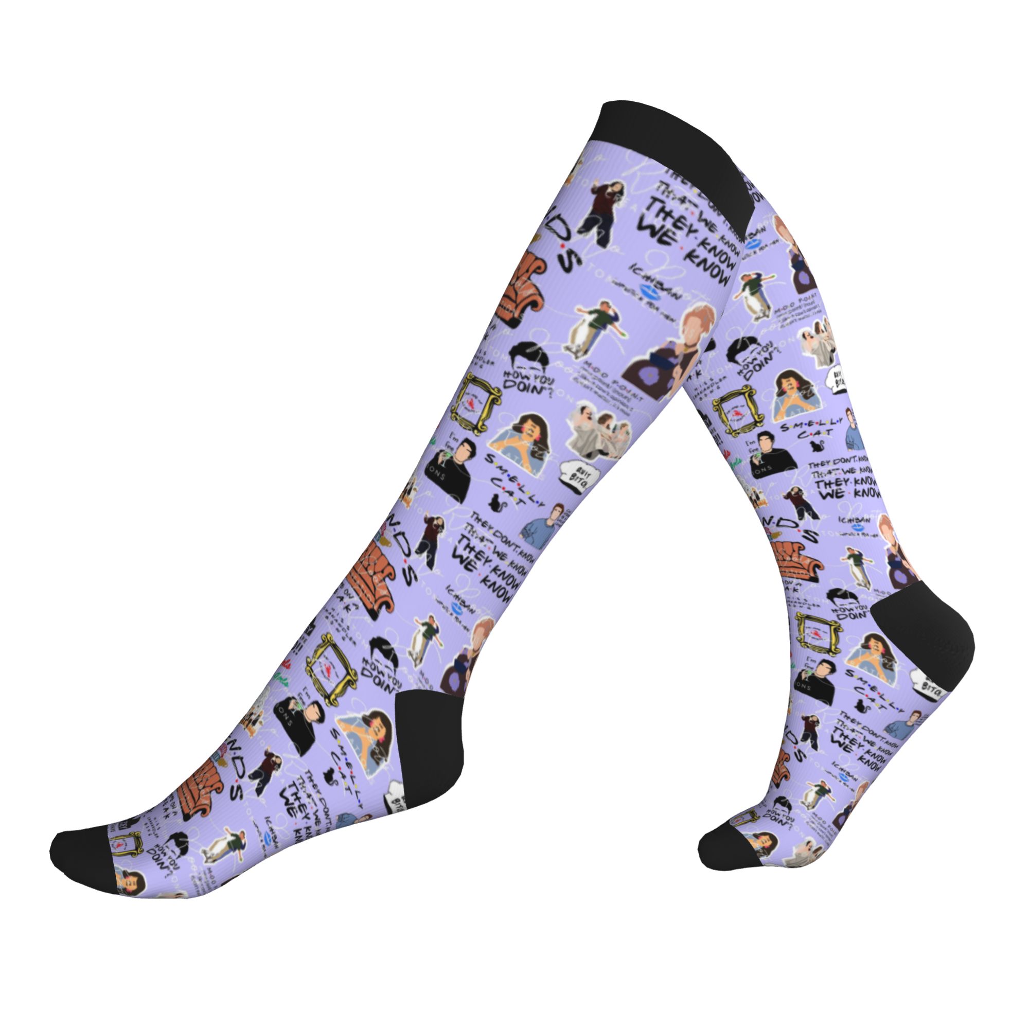 Friends Classic TV Show Men Wo - No Show Sock Women のレビューと価格
