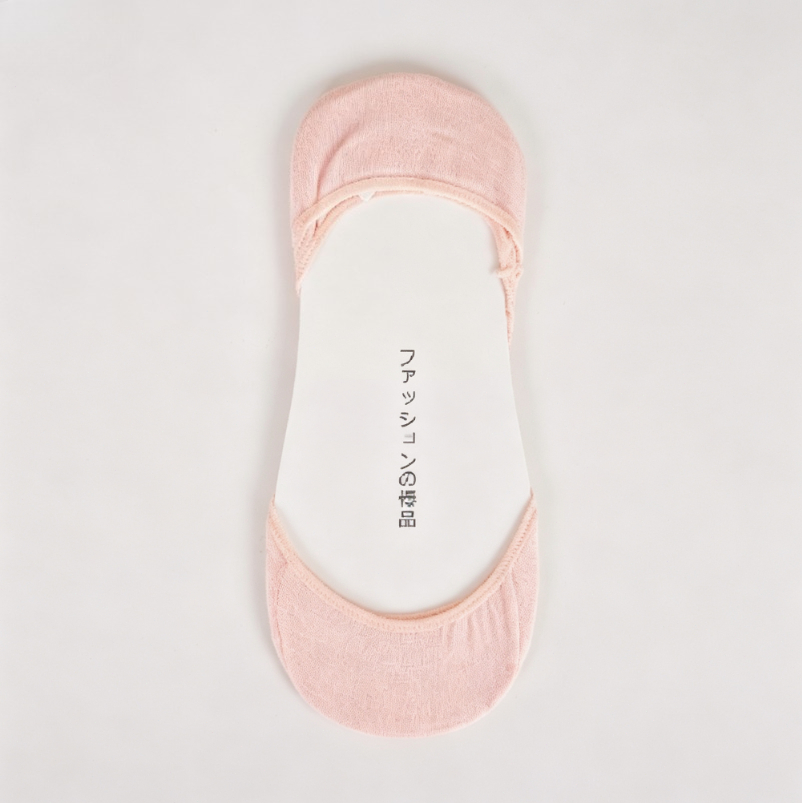 Light Pink Cotton No Show Invi - Invisibility Sock Loafer のレビューと価格