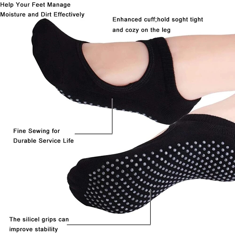 High Quality Women Yoga Socks  - Grip Sock Yoga のレビューと価格
