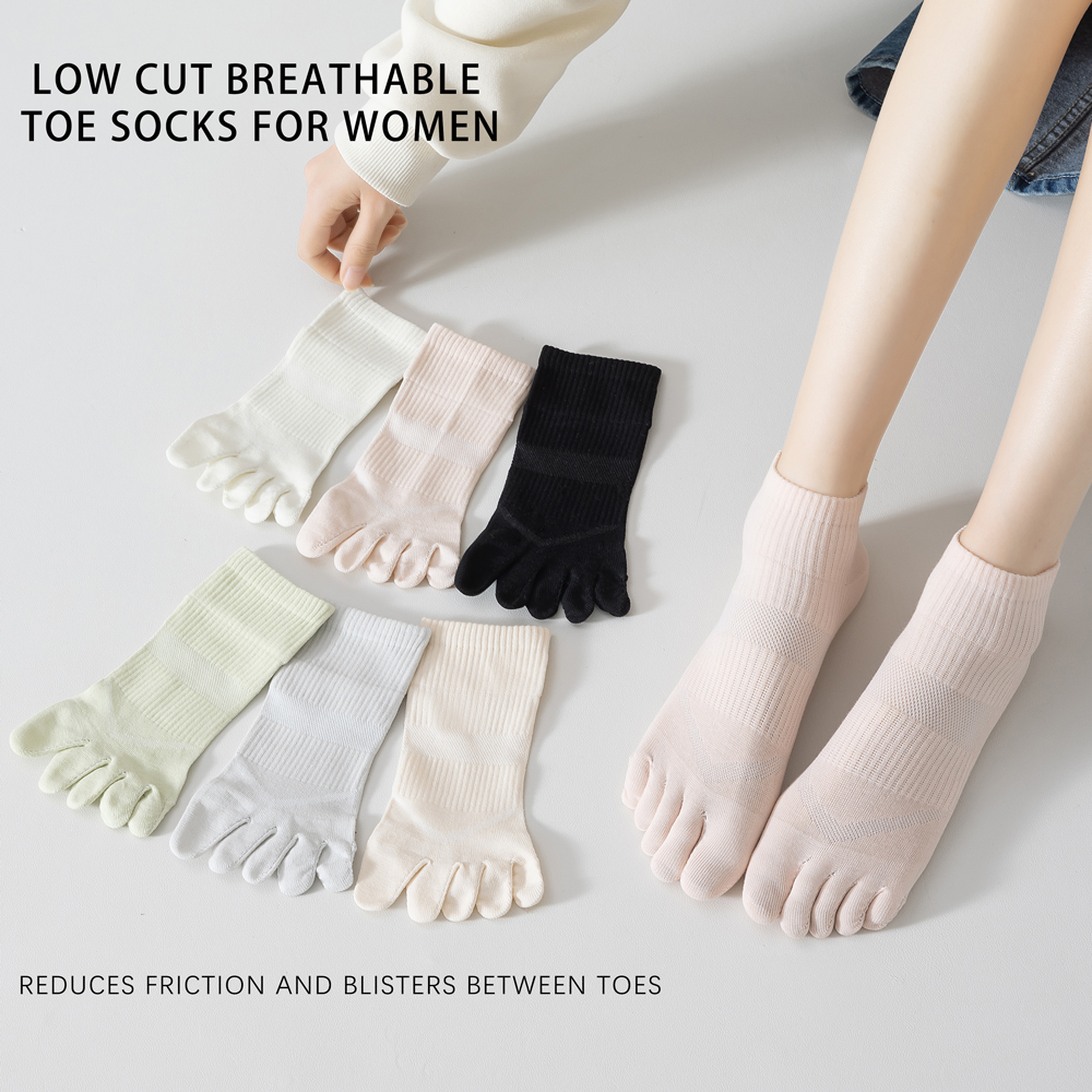 4 pairs Women's Invisible Toe  - Invisibility Sock Loafer のレビューと価格