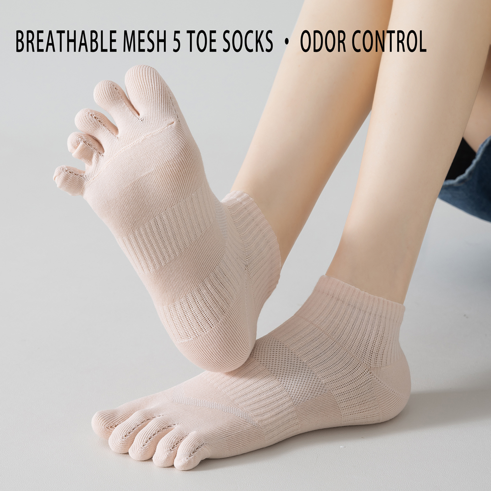4 pairs Women's Invisible Toe  - Invisibility Sock Loafer のレビューと価格