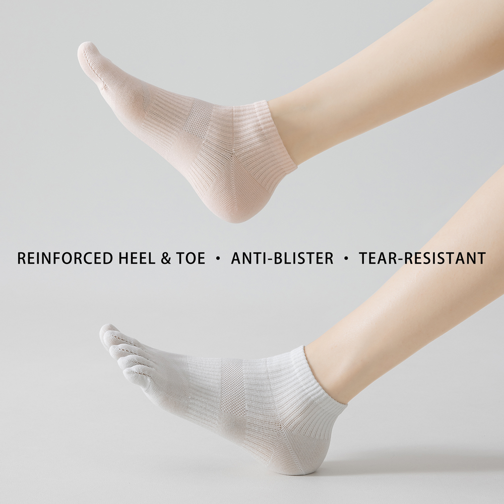4 pairs Women's Invisible Toe  - Invisibility Sock Loafer のレビューと価格