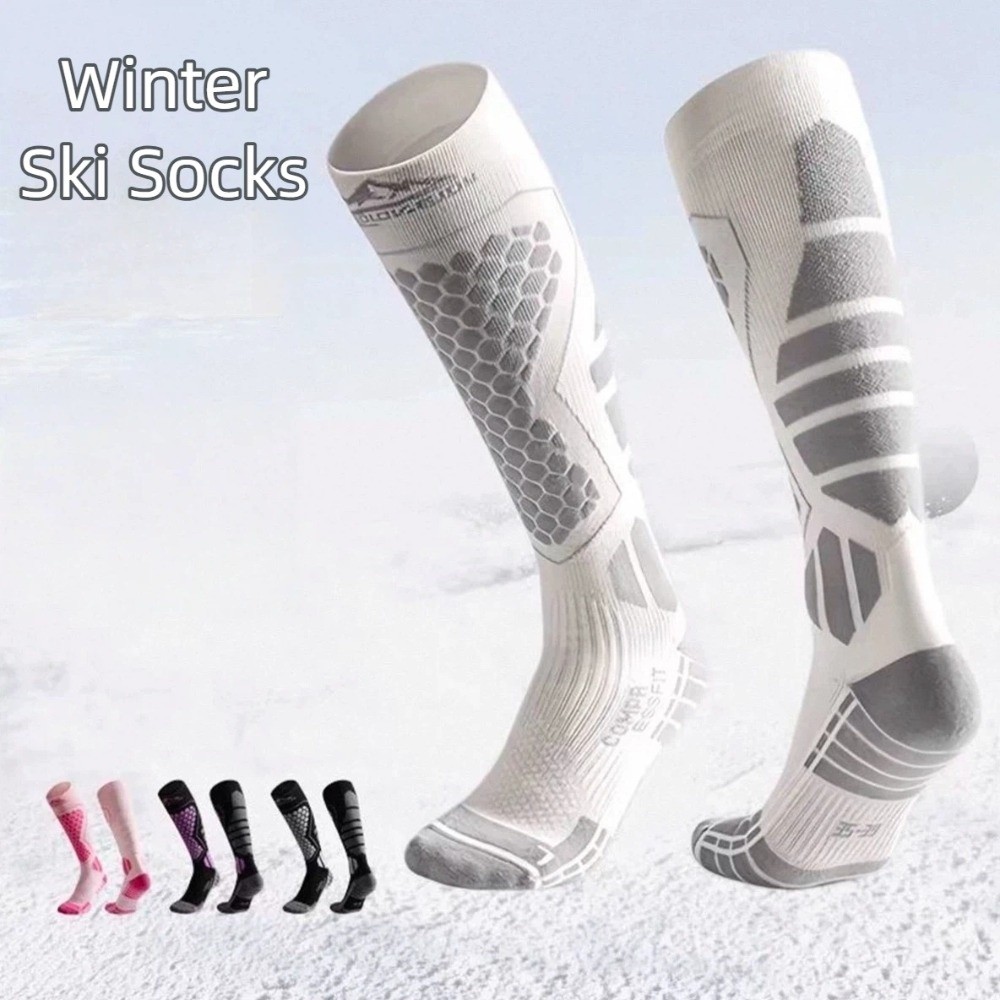 New Thickened Ski Socks Anti-s - Thermal Sock Winter のレビューと価格