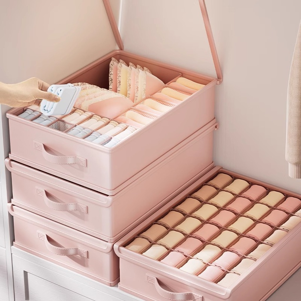 Multi-Grid Underwear Storage B - Sock Organizer Tray のレビューと価格