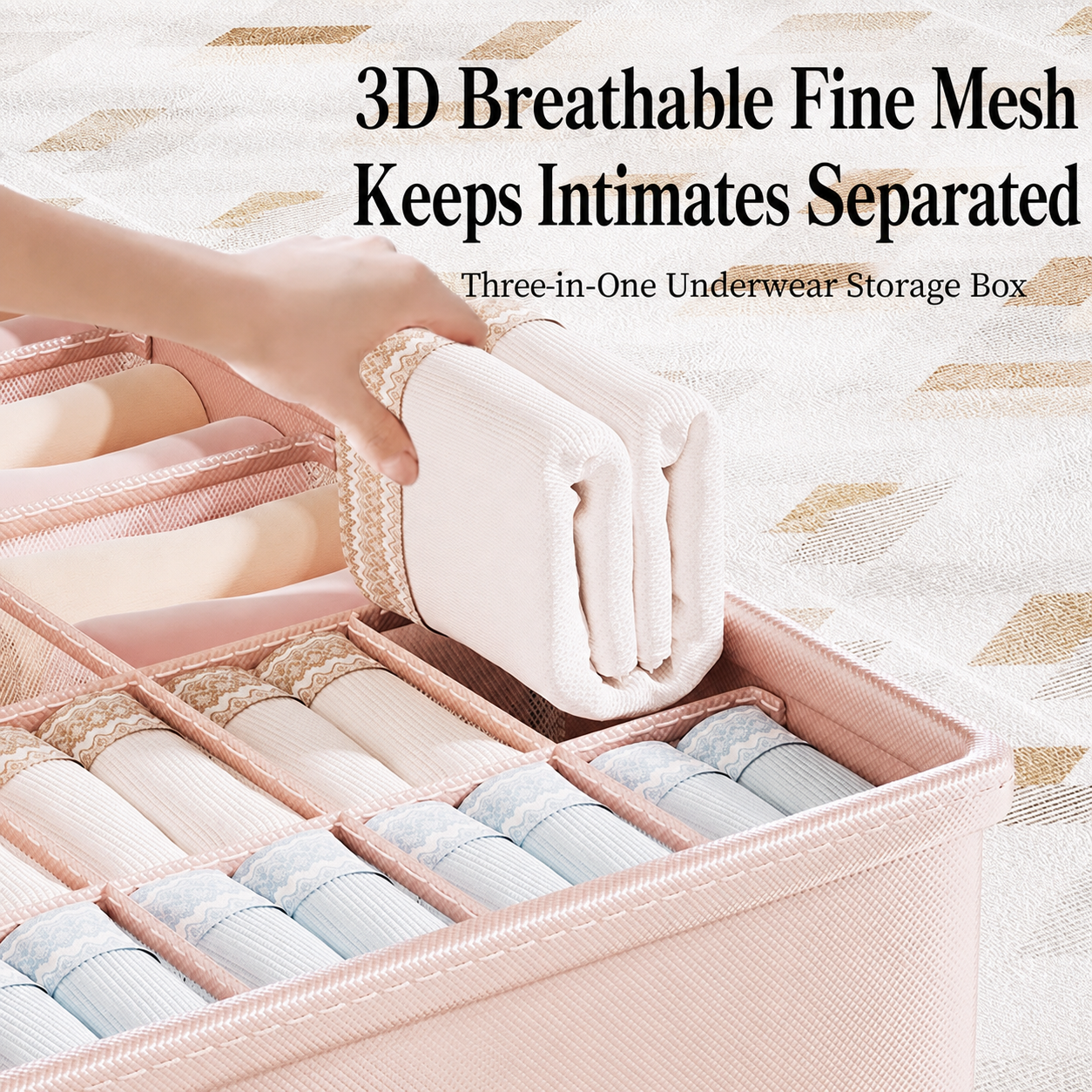 Multi-Grid Underwear Storage B - Sock Organizer Tray のレビューと価格