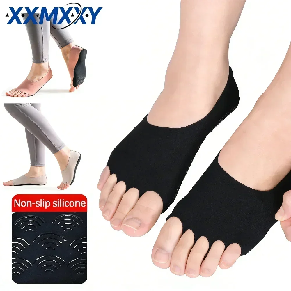 1Pair Toeless Yoga Pilates Soc - Grip Sock Yoga のレビューと価格