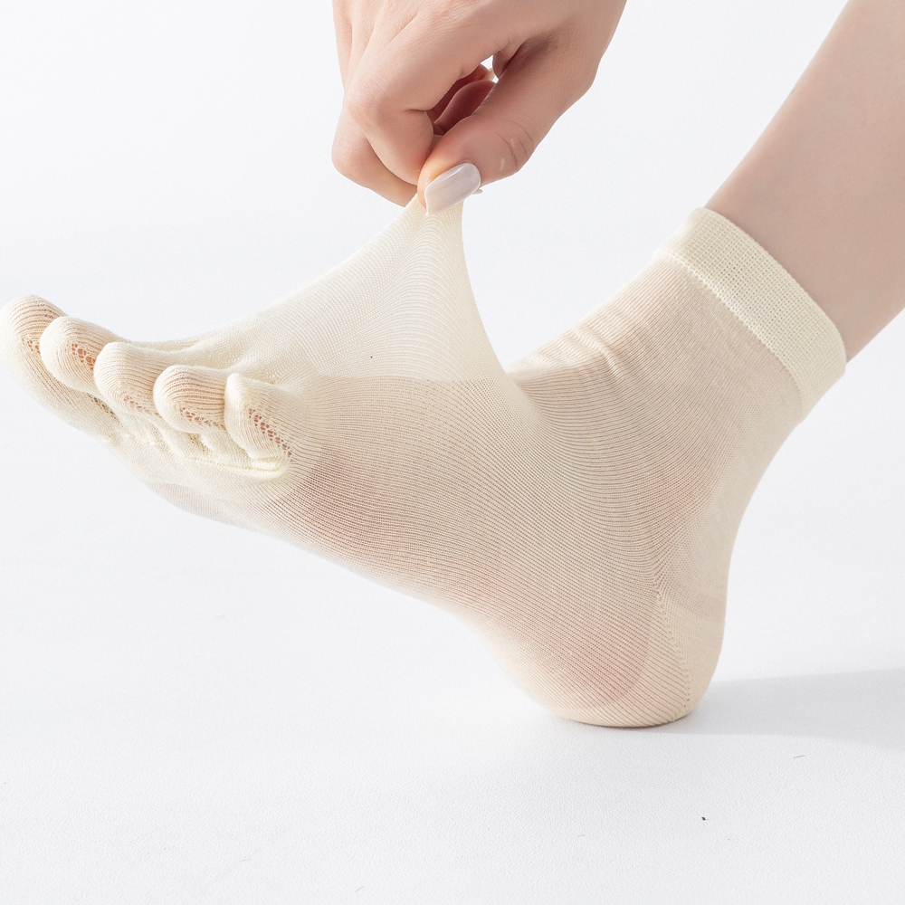 6 Pairs Mulberry Silk Summer S - Silk Sock Bamboo のレビューと価格