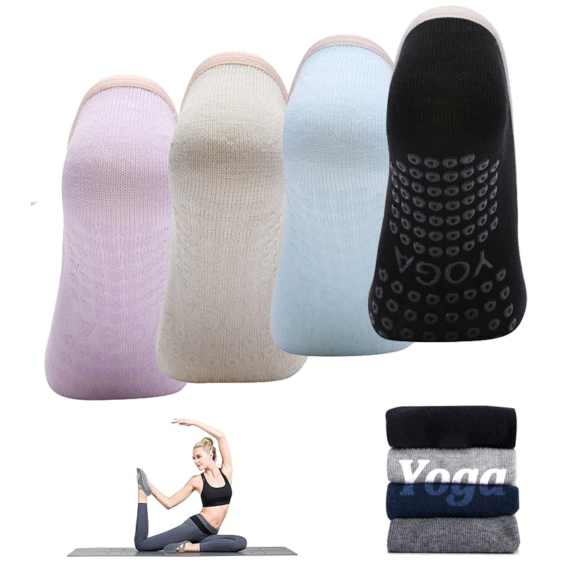 Ladies Non-Slip Pilates Socks  - Grip Sock Yoga のレビューと価格