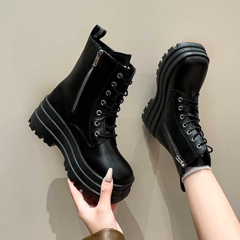 Fall/Winter New Side Zip Platf - No Show Sock Women のレビューと価格