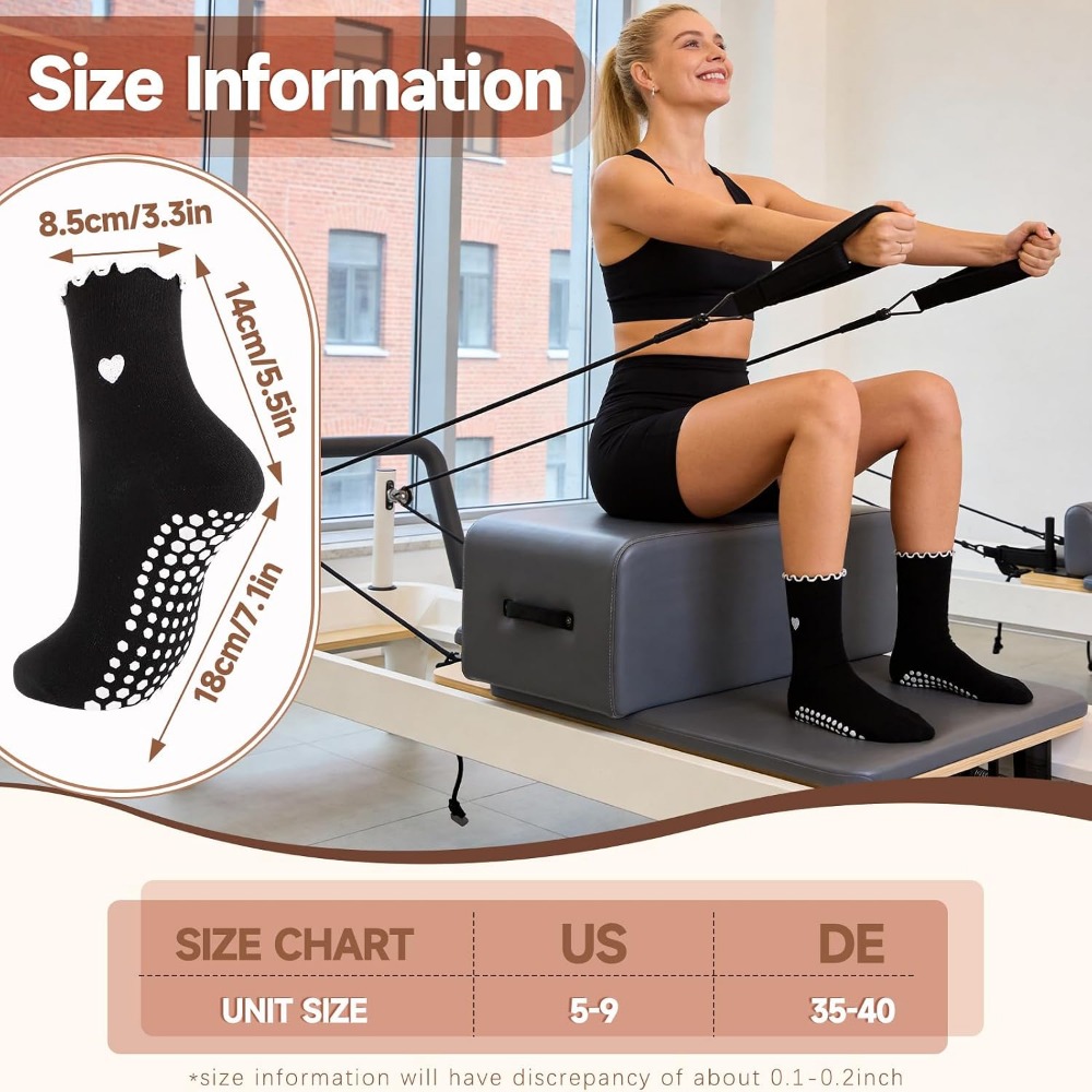 Stylish Yoga Socks with Non-Sl - Grip Sock Yoga のレビューと価格