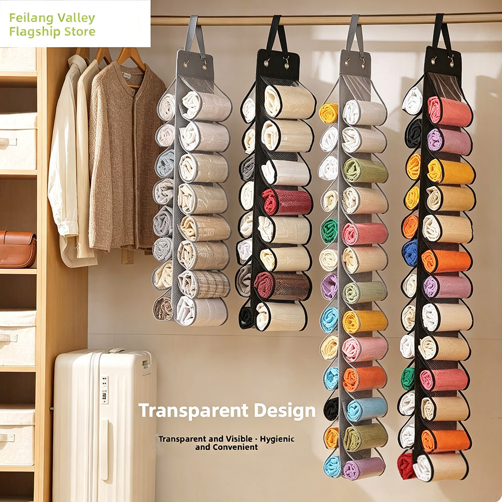 1PC Storage Bag Clothes Compar - Sock Organizer Tray のレビューと価格