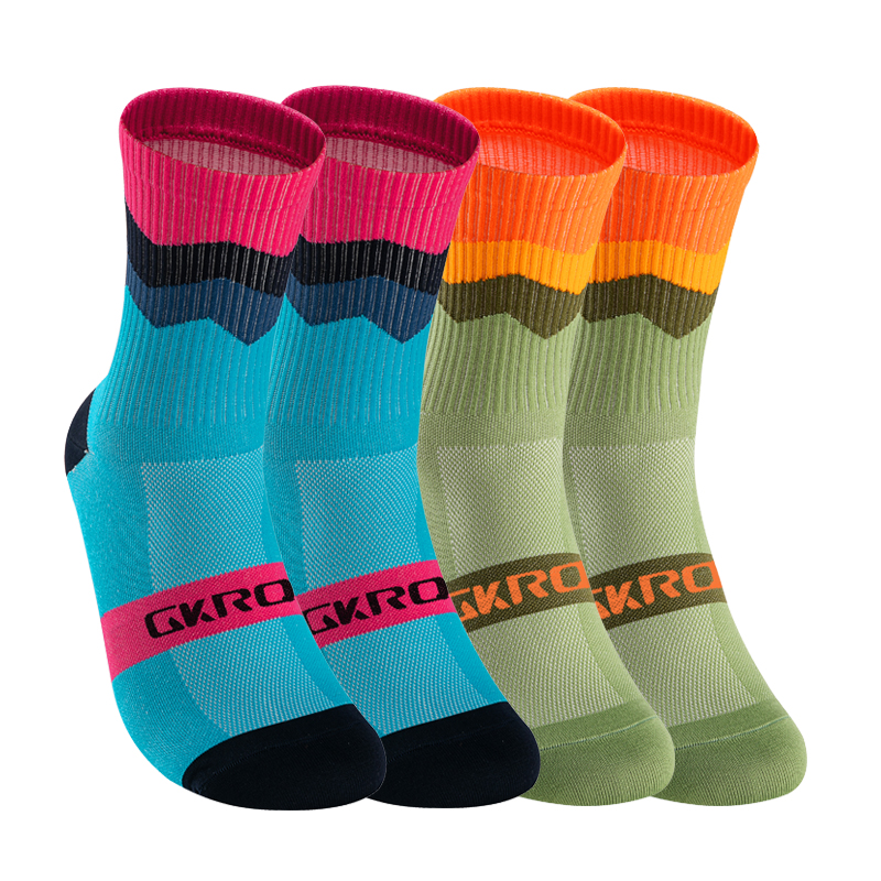 GKRQ 4 Pairs Bike Socks Men Nu - Compression Sock Medical のレビューと価格