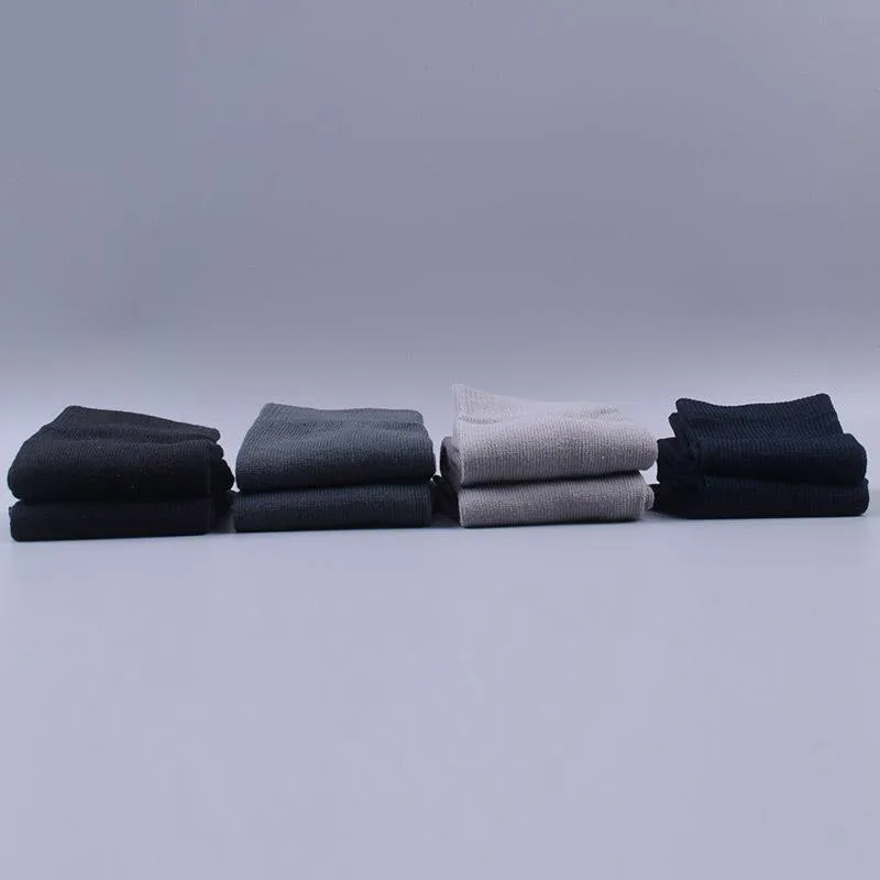 4 Pairs Of Men's Crew Socks Lo - Cotton Crew Sock Pack のレビューと価格