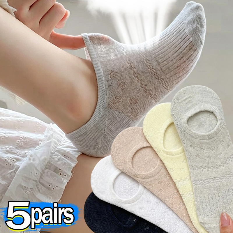 Lace Openwork Ballet Socks for - Invisibility Sock Loafer のレビューと価格