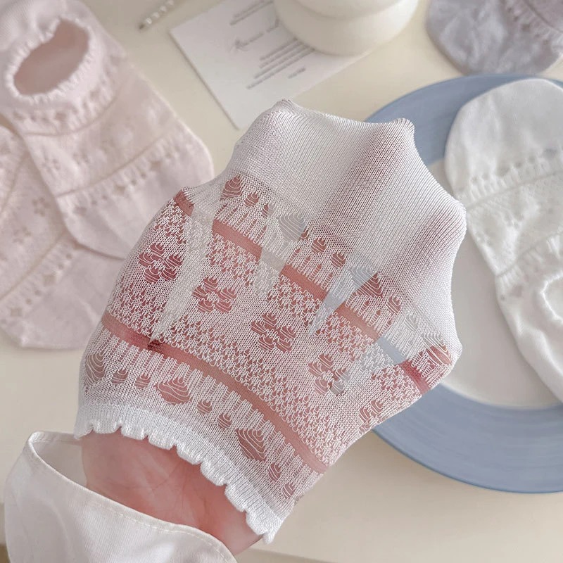 Lace Openwork Ballet Socks for - Invisibility Sock Loafer のレビューと価格