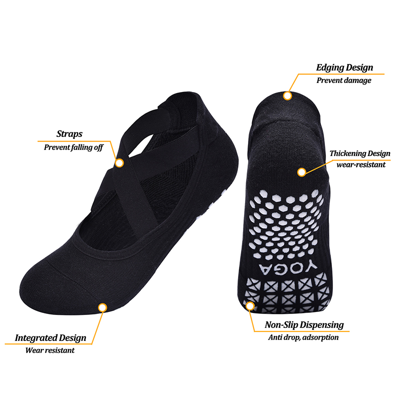 Women Non-Slip Yoga Socks Sili - Grip Sock Yoga のレビューと価格