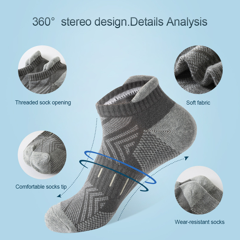 6/12 Pairs Cushioned Athletic  - Ankle Sock Low Cut のレビューと価格