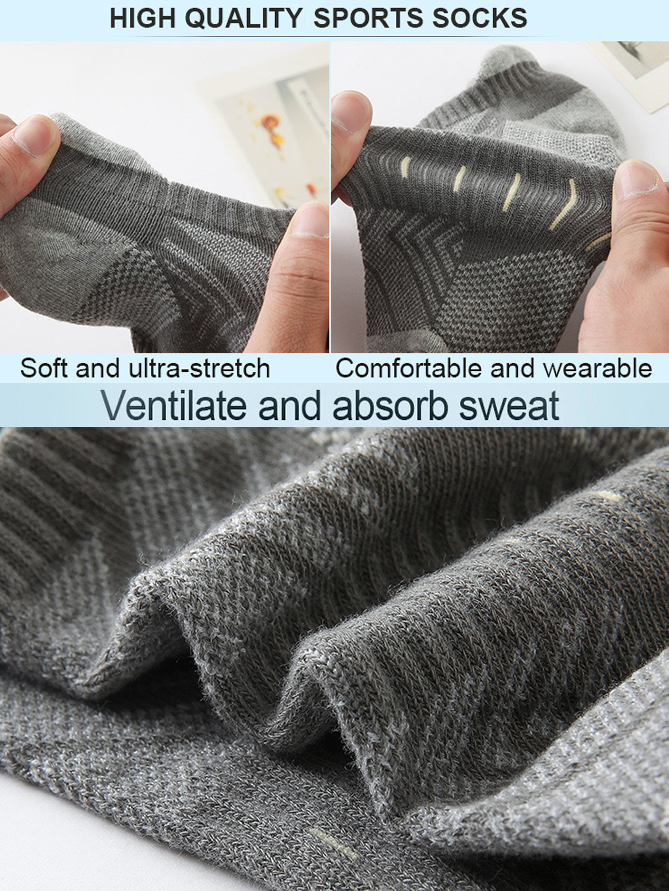 6/12 Pairs Cushioned Athletic  - Ankle Sock Low Cut のレビューと価格