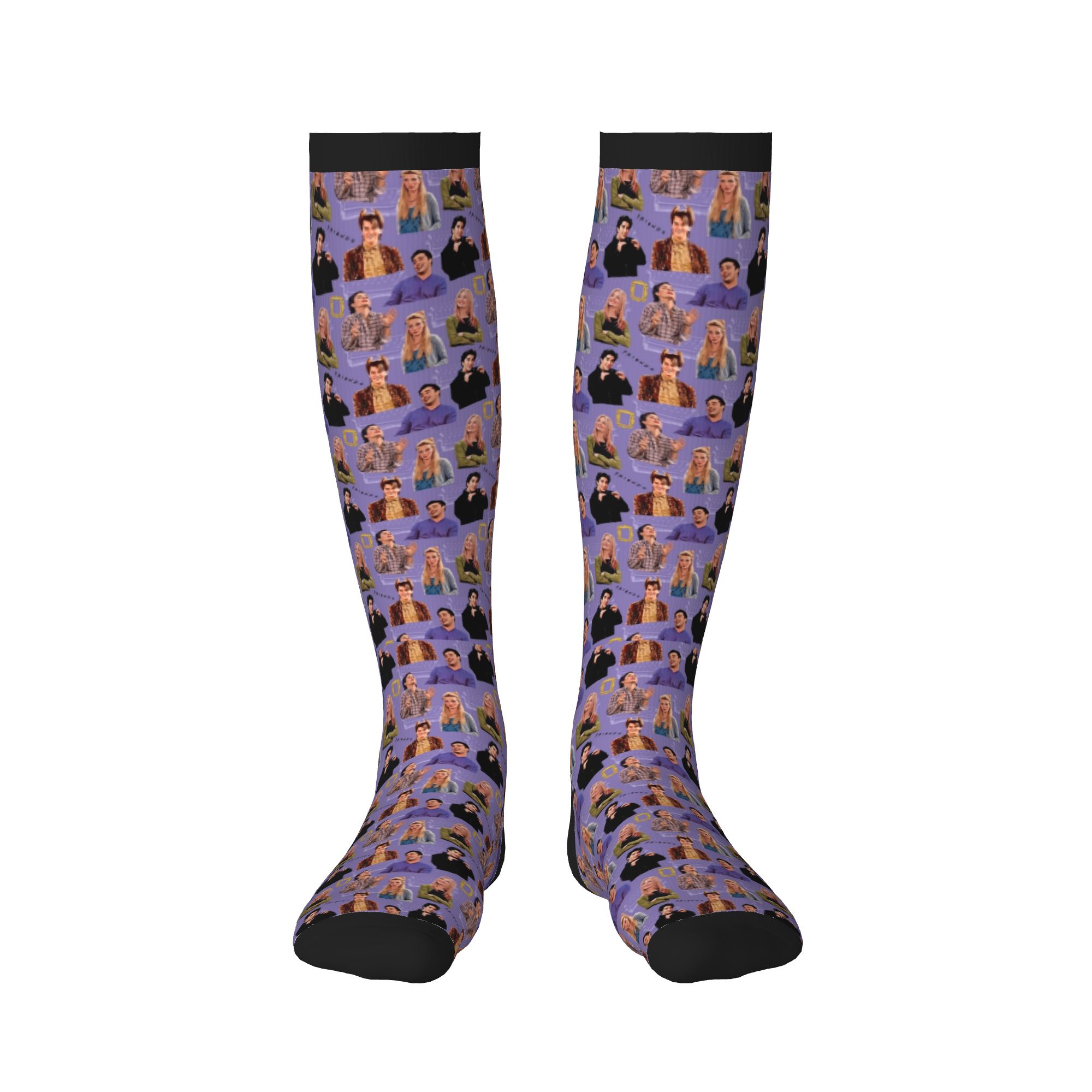 Friends Symbol Collage TV Show - No Show Sock Women のレビューと価格