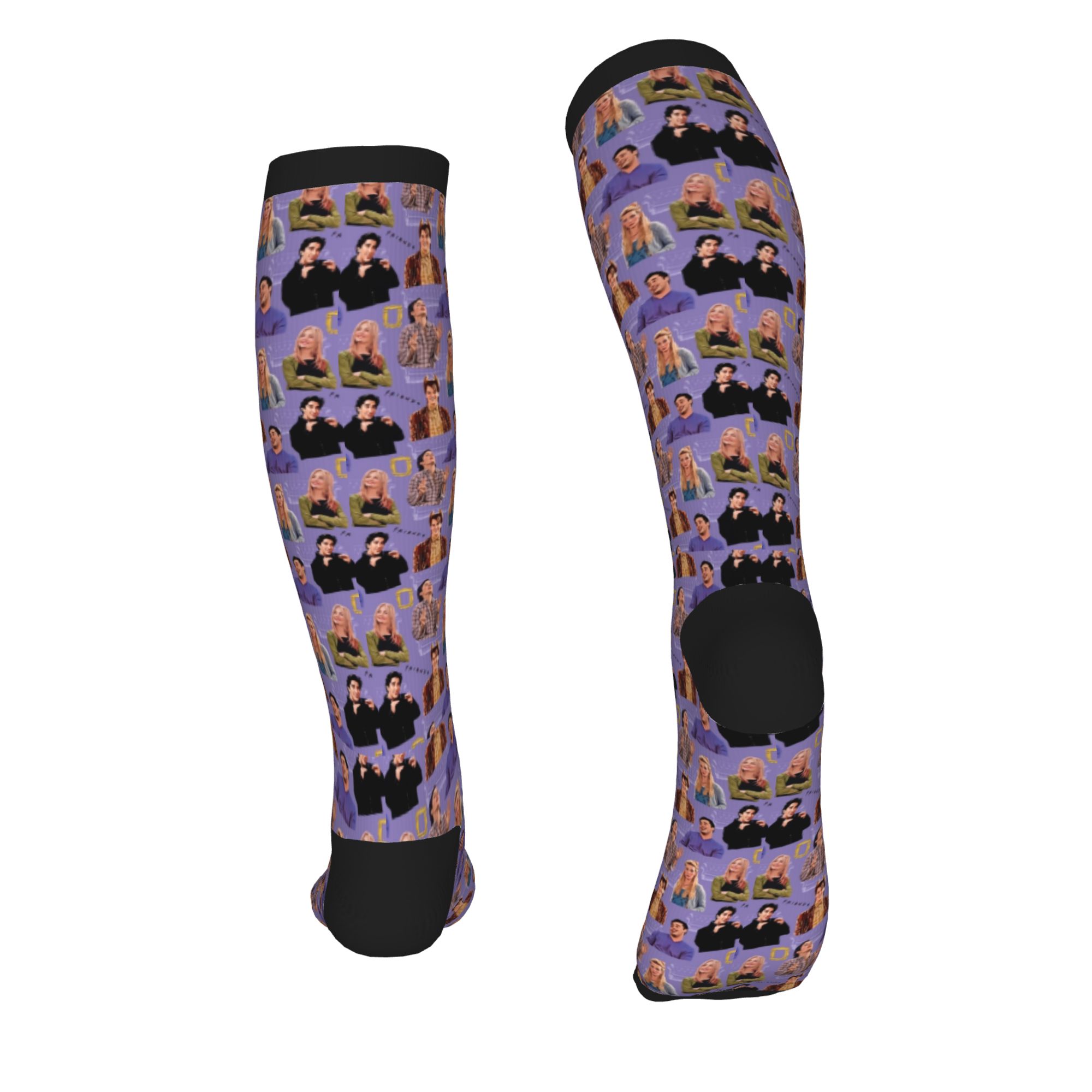 Friends Symbol Collage TV Show - No Show Sock Women のレビューと価格