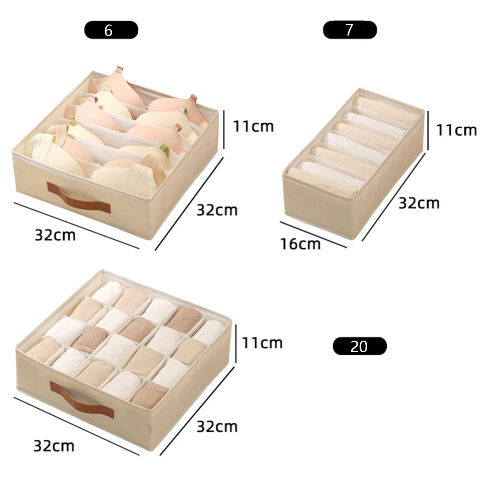 1Pc Foldable Drawer Organizer  - Sock Organizer Tray のレビューと価格
