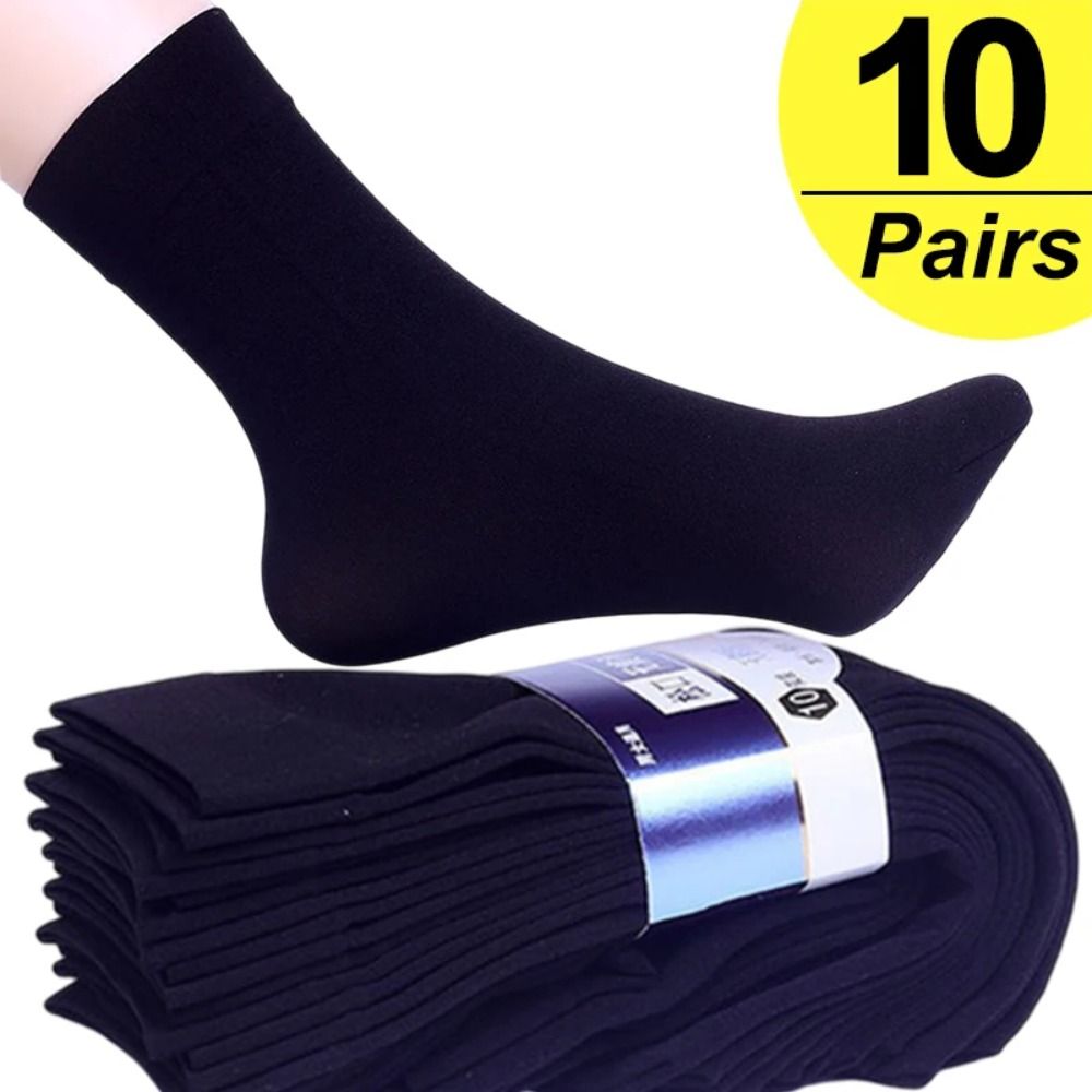 10Pairs Fashion Breathable Men - Silk Sock Bamboo のレビューと価格