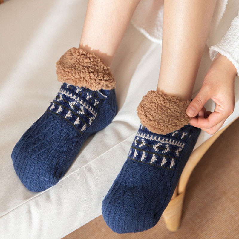 Women Men Fall And Winter Floo - Ankle Sock Low Cut のレビューと価格