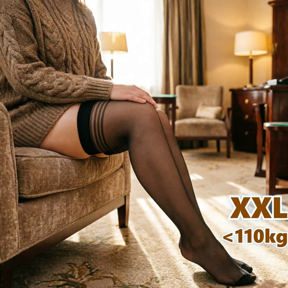 Plus Size Thigh High Stockings - Thigh High Sock Stay Up のレビューと価格