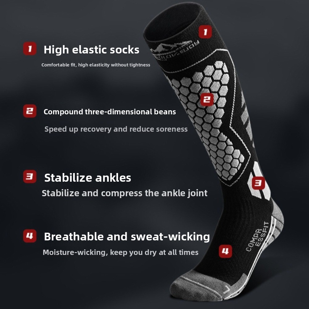 New Thickened Ski Socks Breath - Thermal Sock Winter のレビューと価格