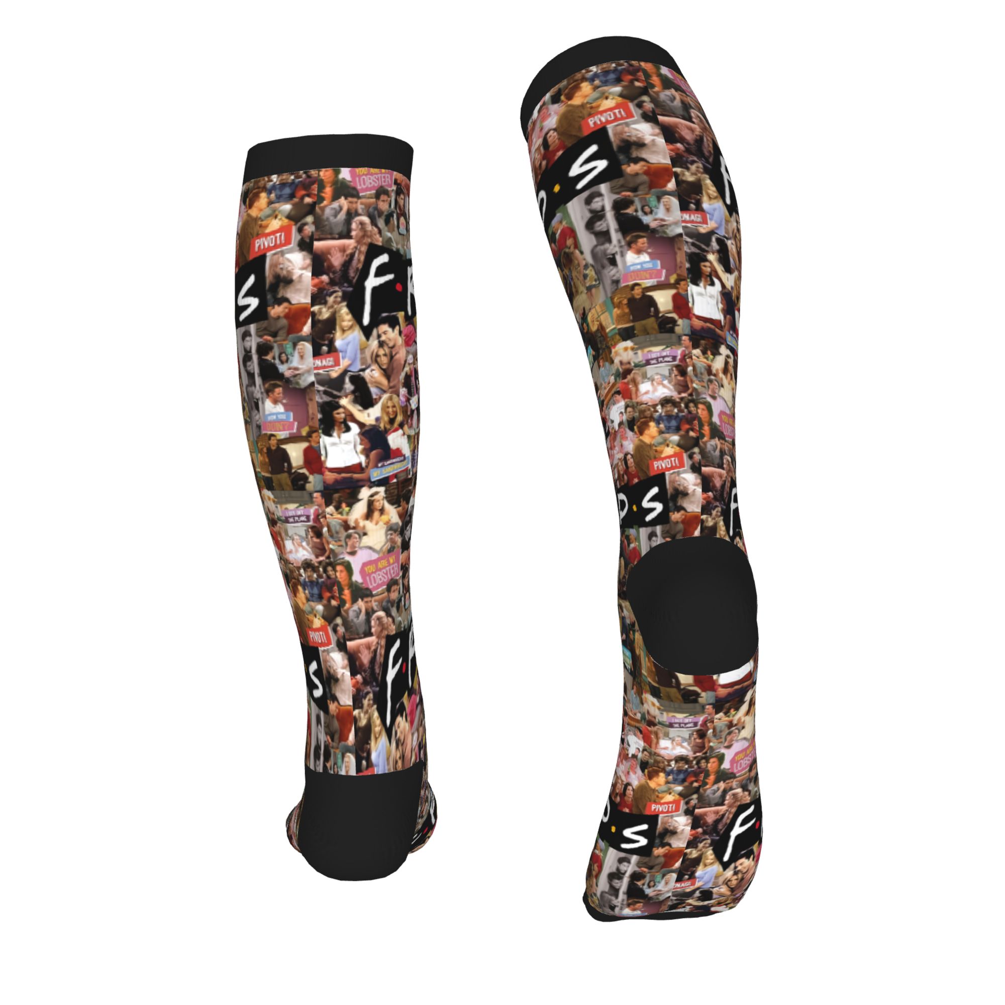 TV Show Friends Symbol Dress S - No Show Sock Women のレビューと価格
