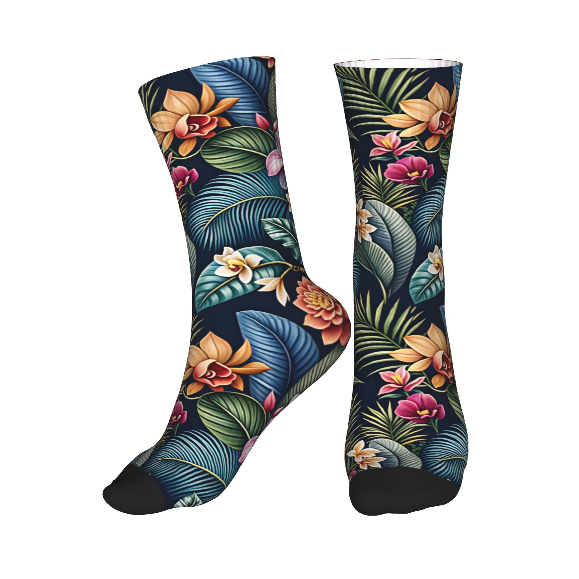 Cute Men's Vintage Dark Tropic - Dress Sock Men のレビューと価格