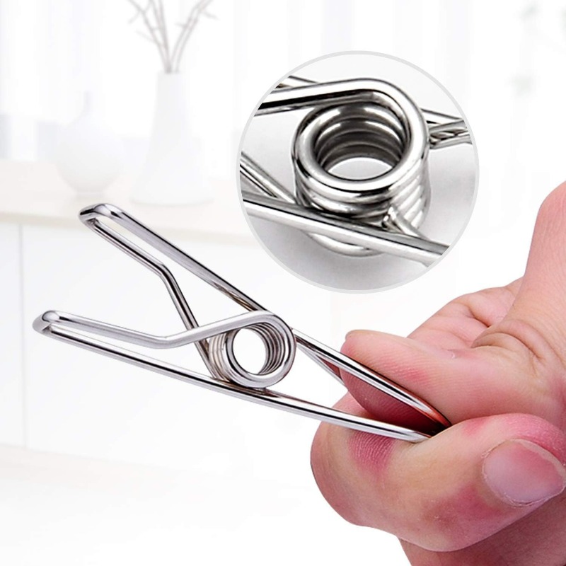 10/50PCS Stainless Steel Clips - Sock Organizer Tray のレビューと価格
