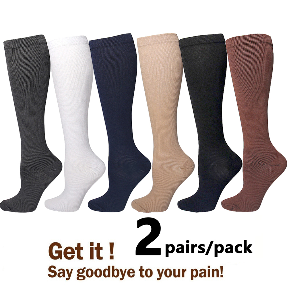 2Pairs Compression Socks Runni - Compression Sock Medical のレビューと価格