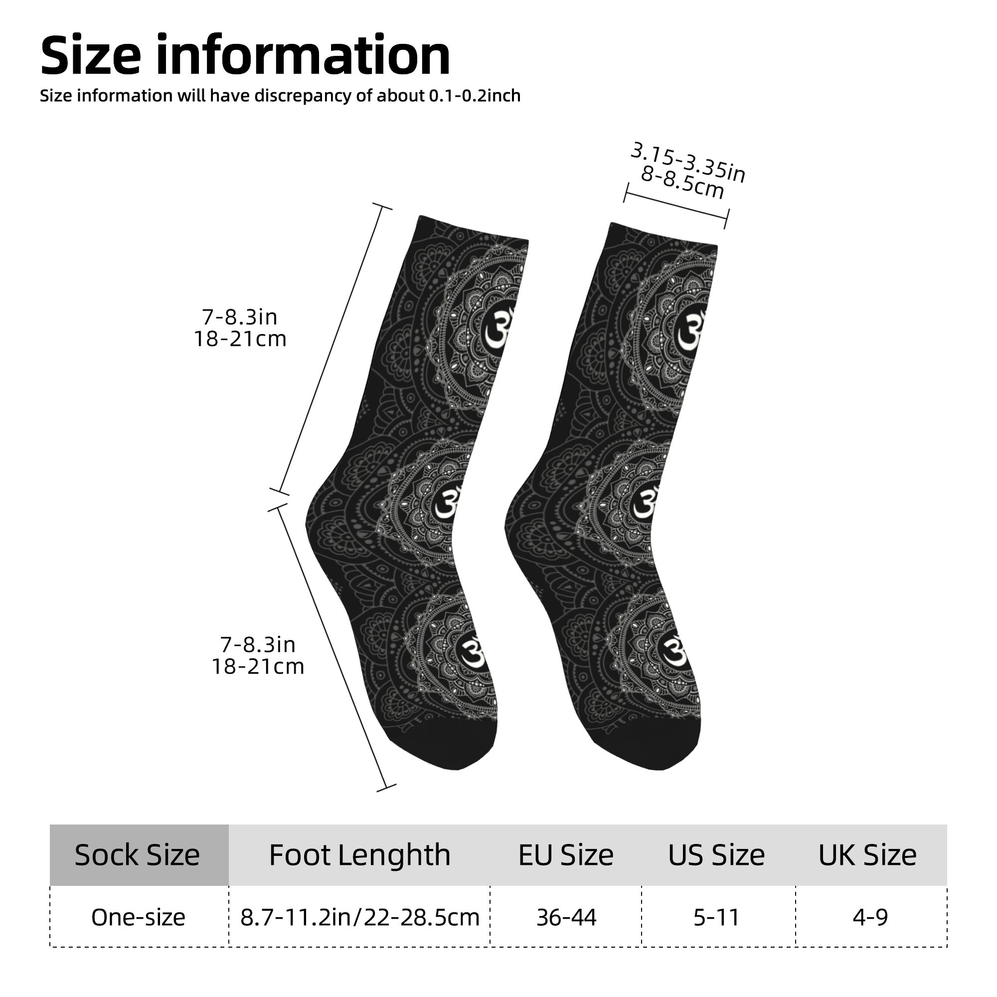 Custom Om Mandala Dress Socks  - Dress Sock Men のレビューと価格