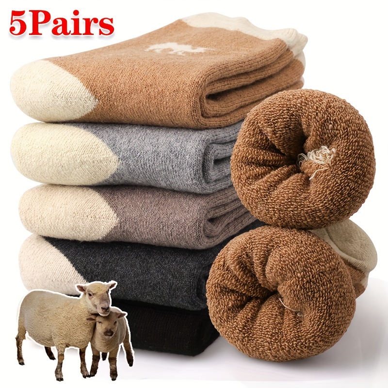 5 Pairs Thermal Winter Socks T - Thermal Sock Winter のレビューと価格