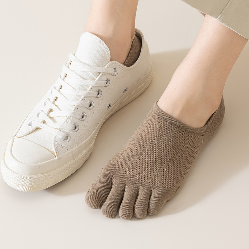 5 Pairs Summer Five-finger Soc - Toe Sock Split のレビューと価格