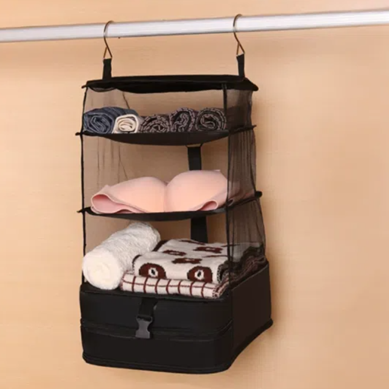 3-in-1 Travel Clothes Storage  - Sock Organizer Tray のレビューと価格