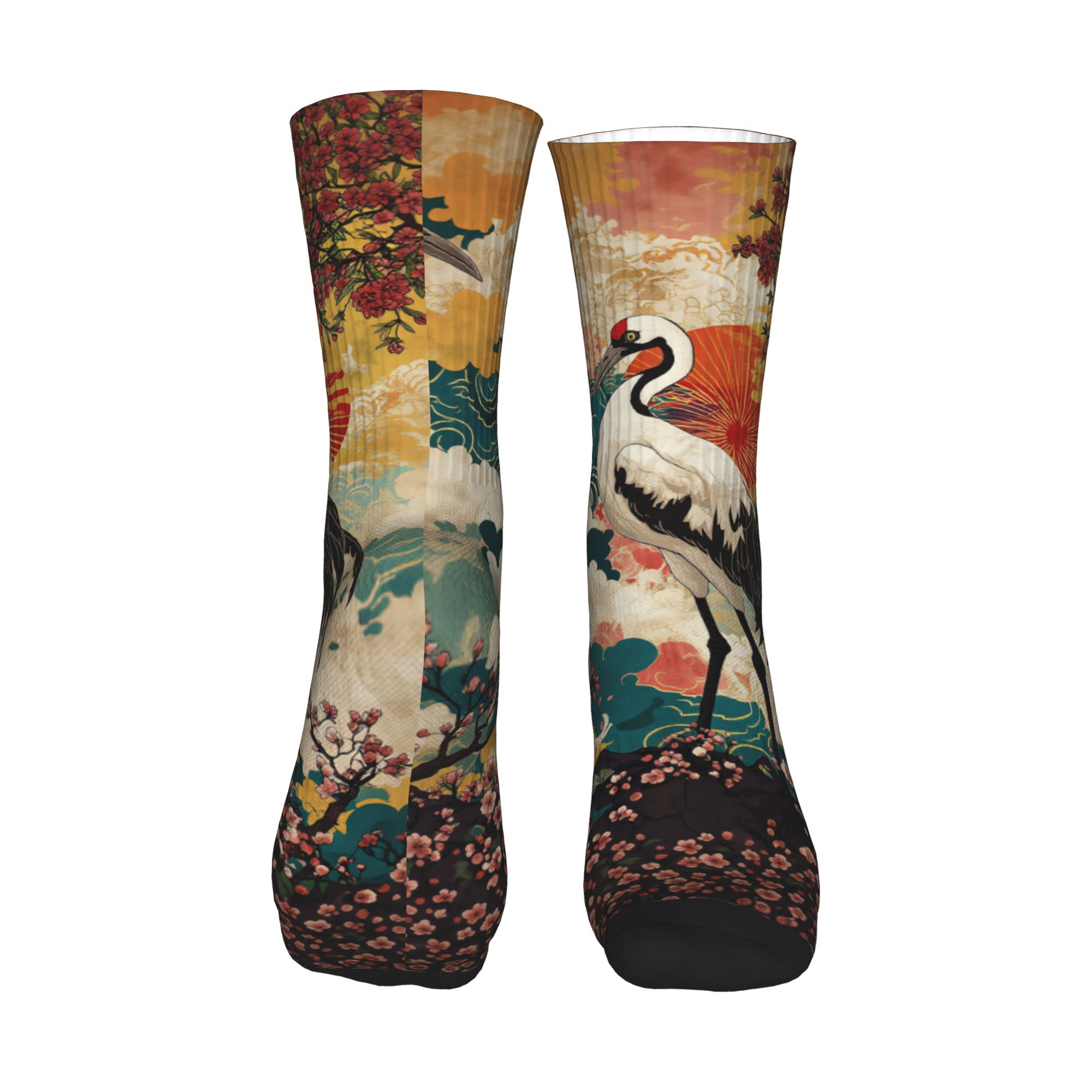 Fashion Men's Ukiyo-e Double C - Dress Sock Men のレビューと価格
